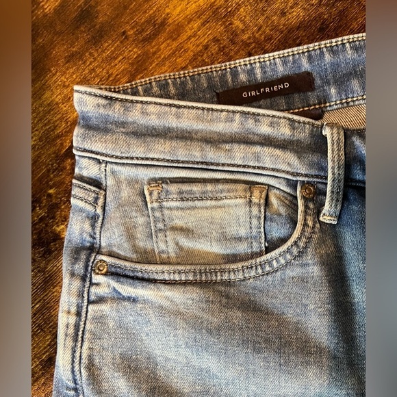 NYDJ | ladies Girlfriend Straight jeans. Size: 12P - Picture 3 of 13